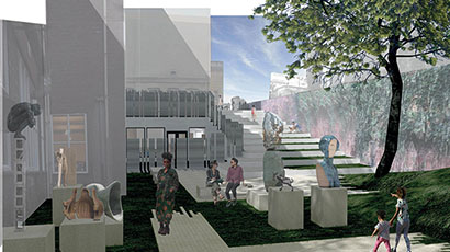 Interior architecture students re-imagine the Royal West of England Academy