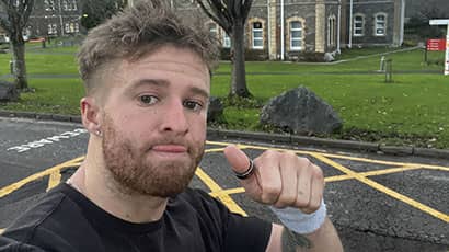 Graduate completes 52 marathons in a year for charity after mental health challenges