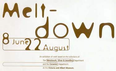Meltdown exhibition poster