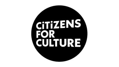 Citizens for Culture logo in black and white