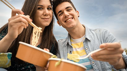 Film and noodle night