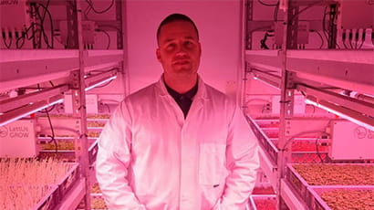 UWE Bristol houses UK's first on-campus aeroponic grow system for student business