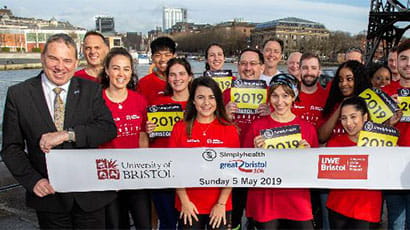Bristol's universities unite to take on city 10K run