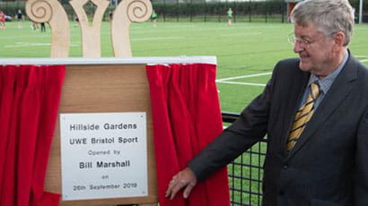 Official opening for state-of-the-art sports facility Hillside Gardens