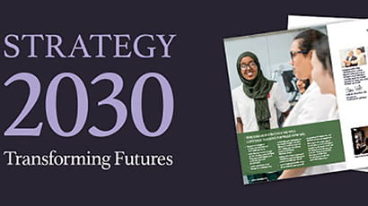 UWE Bristol launches its ambitious strategy for the next decade, Strategy 2030: Transforming Futures 